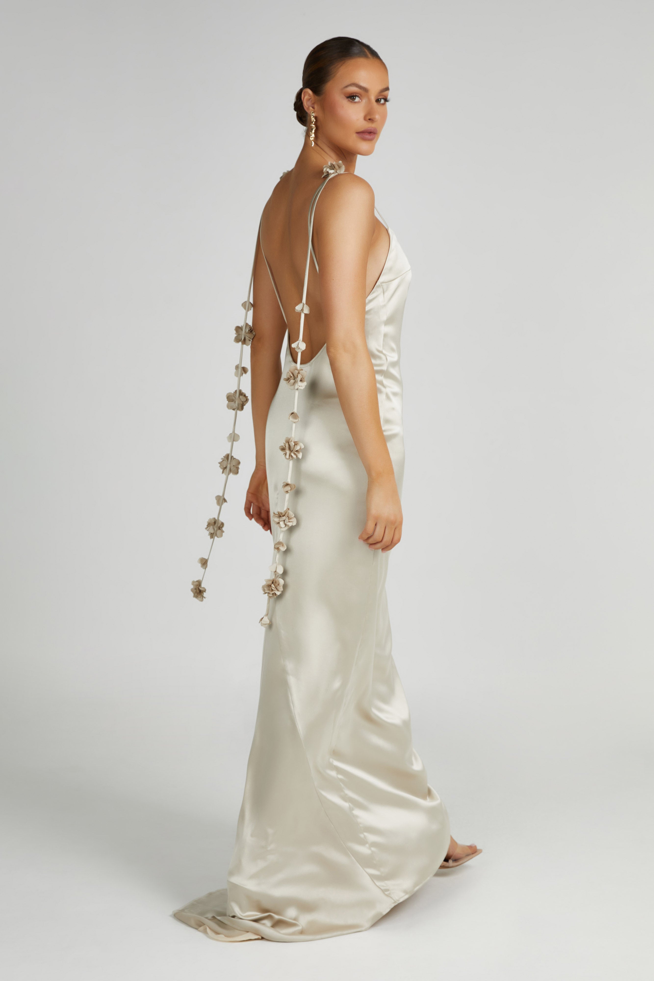 Elenora Rose Gown - Blush Gold