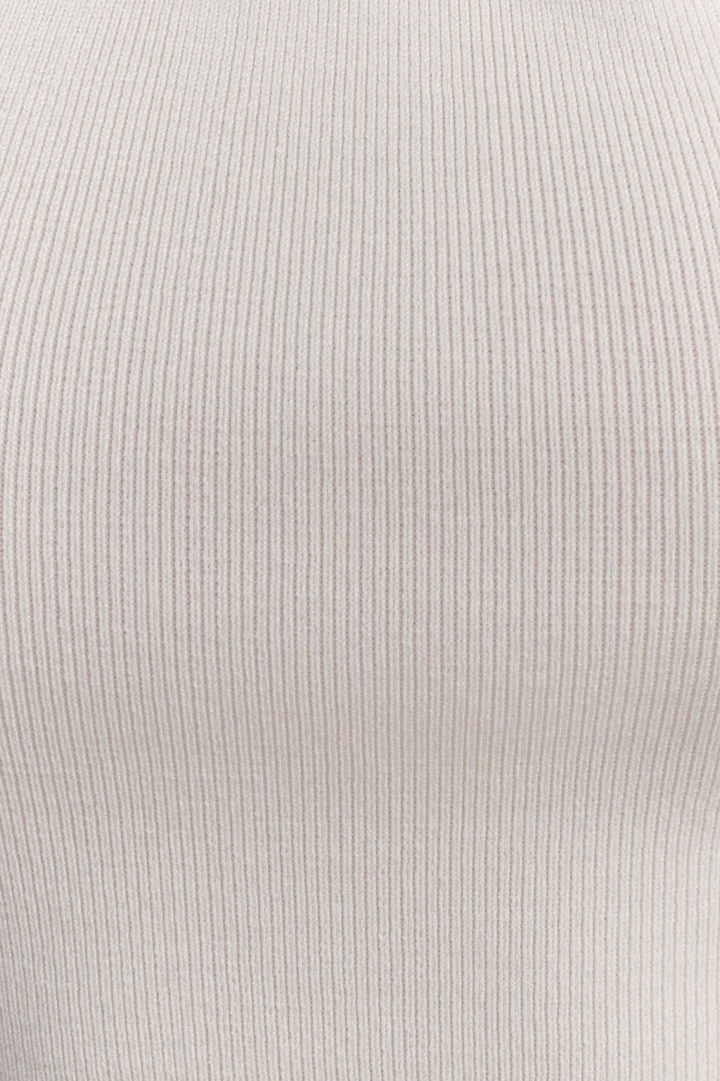 Angelika Twist Front Knit Top - Ivory