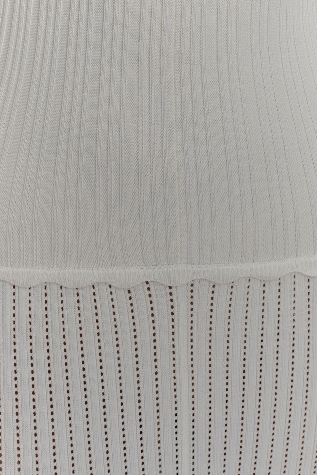 Finley Pointelle Knit Maxi Dress - Ivory