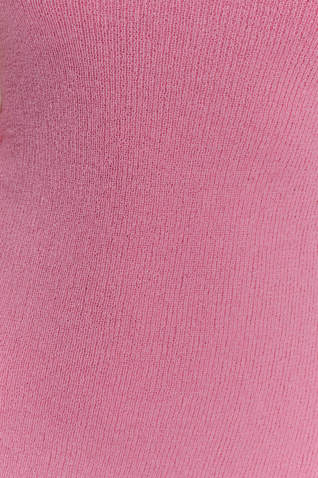 Caprice Halter Knit Mini Dress - Bubblegum Pink