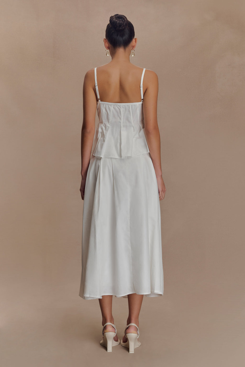 Mae Cotton Top - White