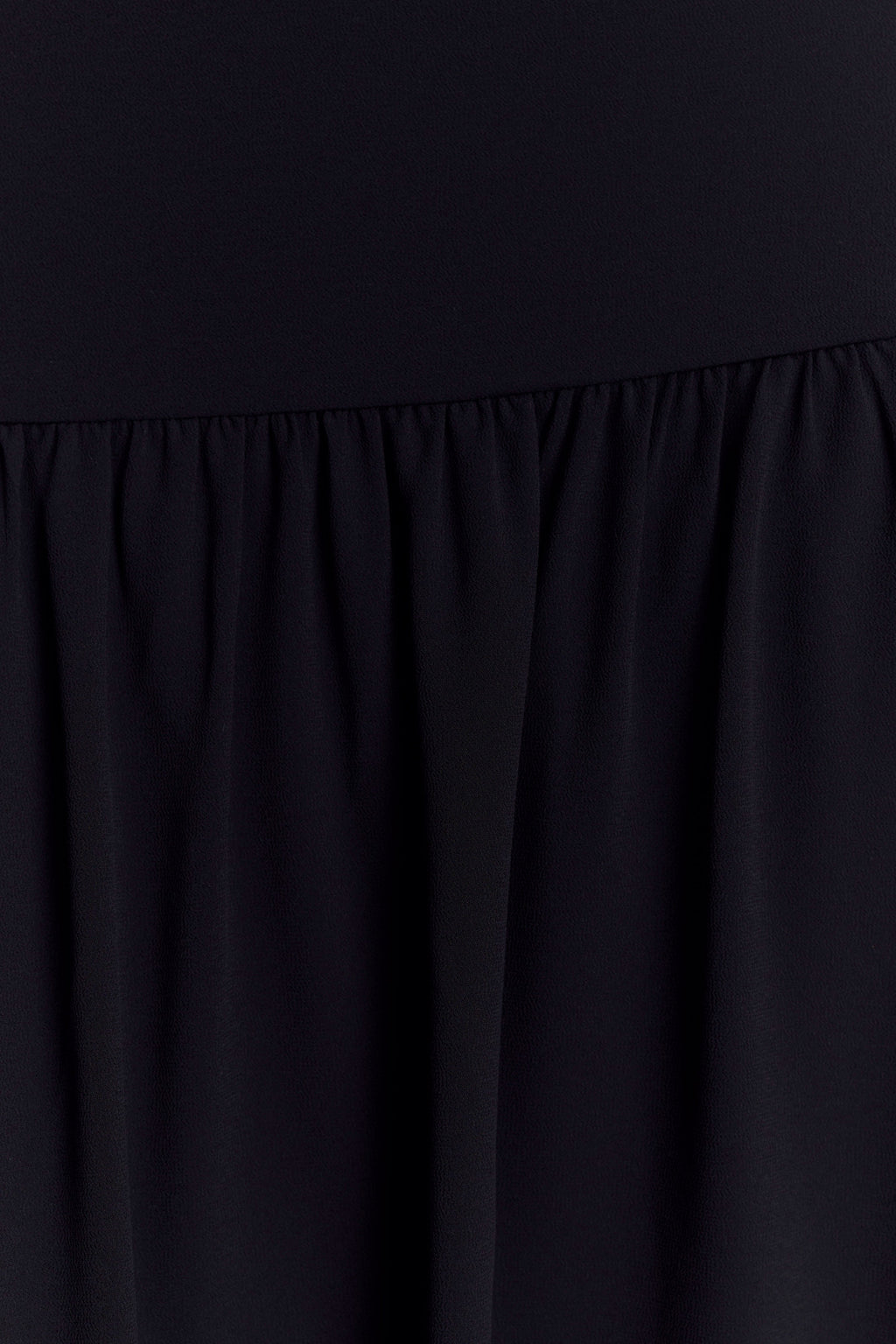 Georgina Chiffon Midi Dress - Black