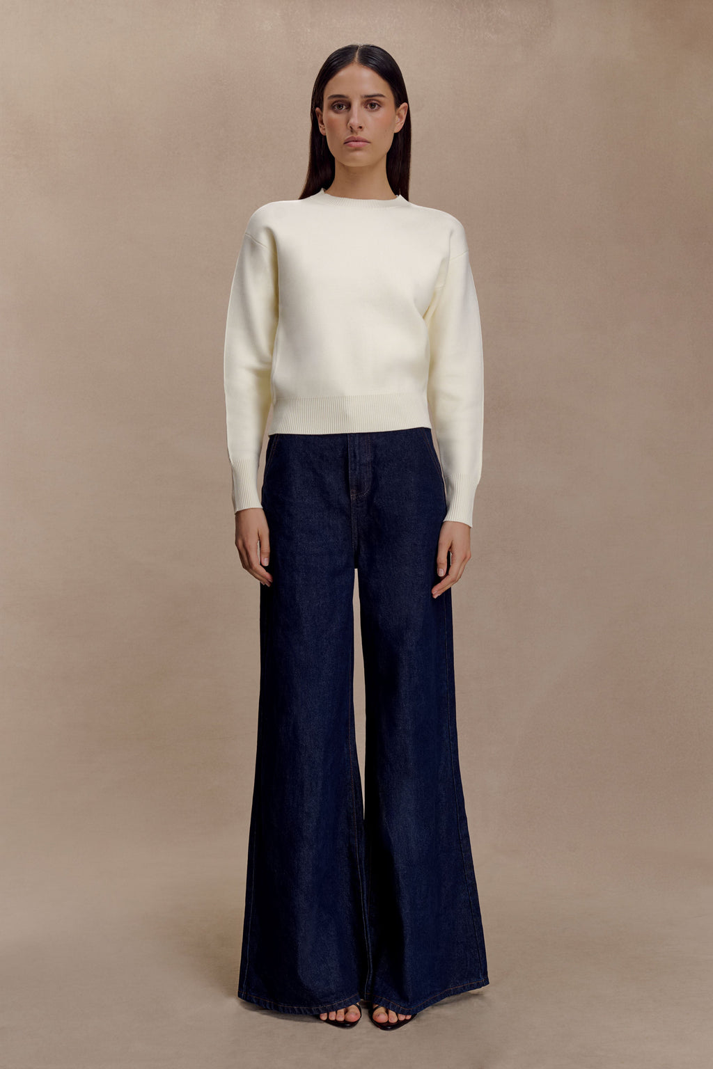 Braxton Cozy Knit Jumper - Ivory