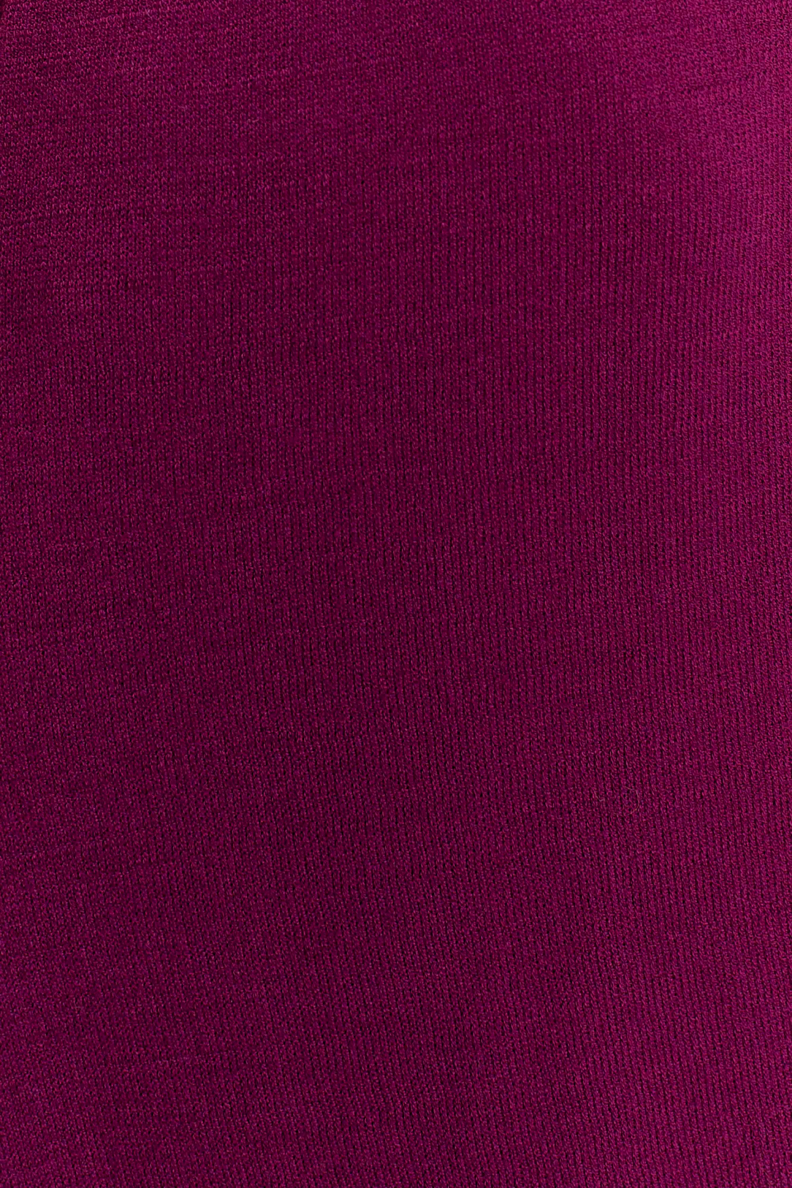 Martiena Knit Maxi Skirt - Plum