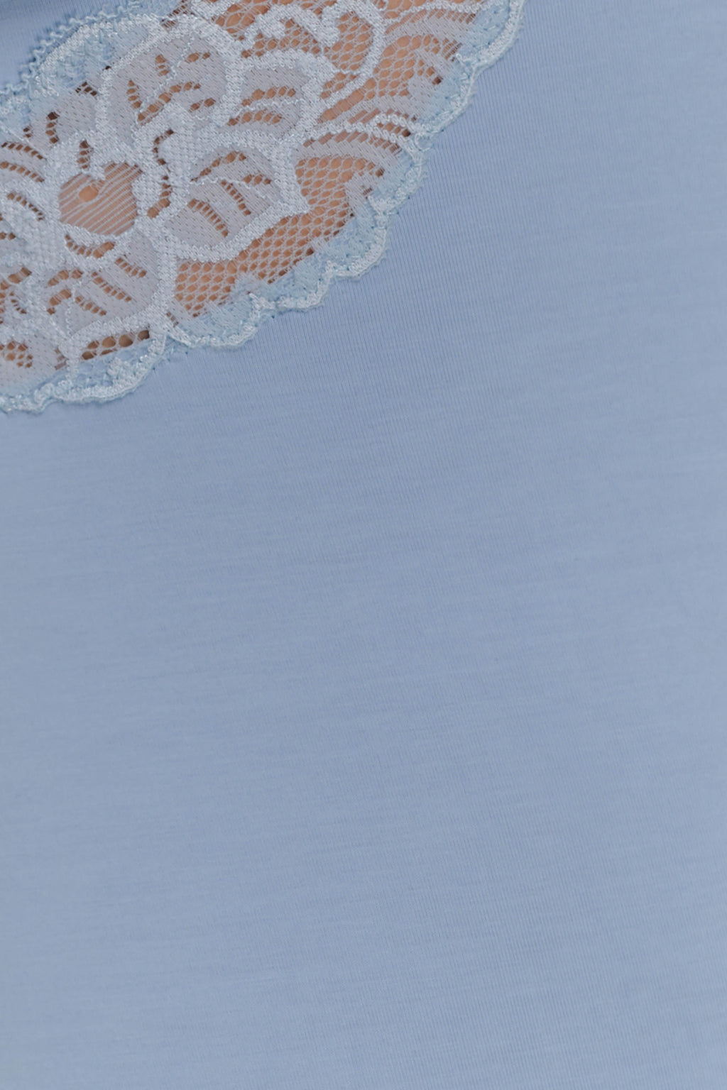 Electra Slinky Lace Mini Dress - Pale Blue