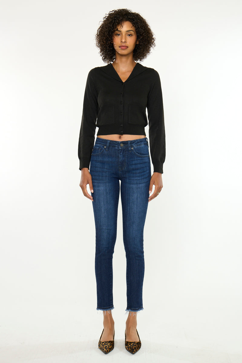 Women's Mid Rise Ankle Skinny Jeans - view 5