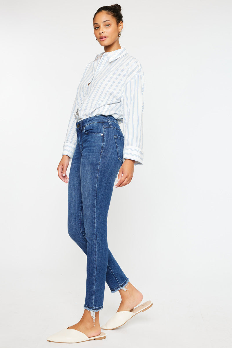 Women's Mid Rise Ankle Skinny Jeans - view 18