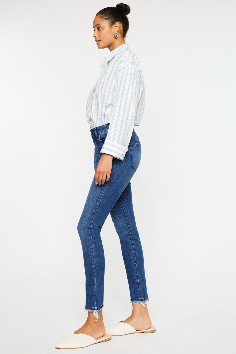 Women's Mid Rise Ankle Skinny Jeans - view 19