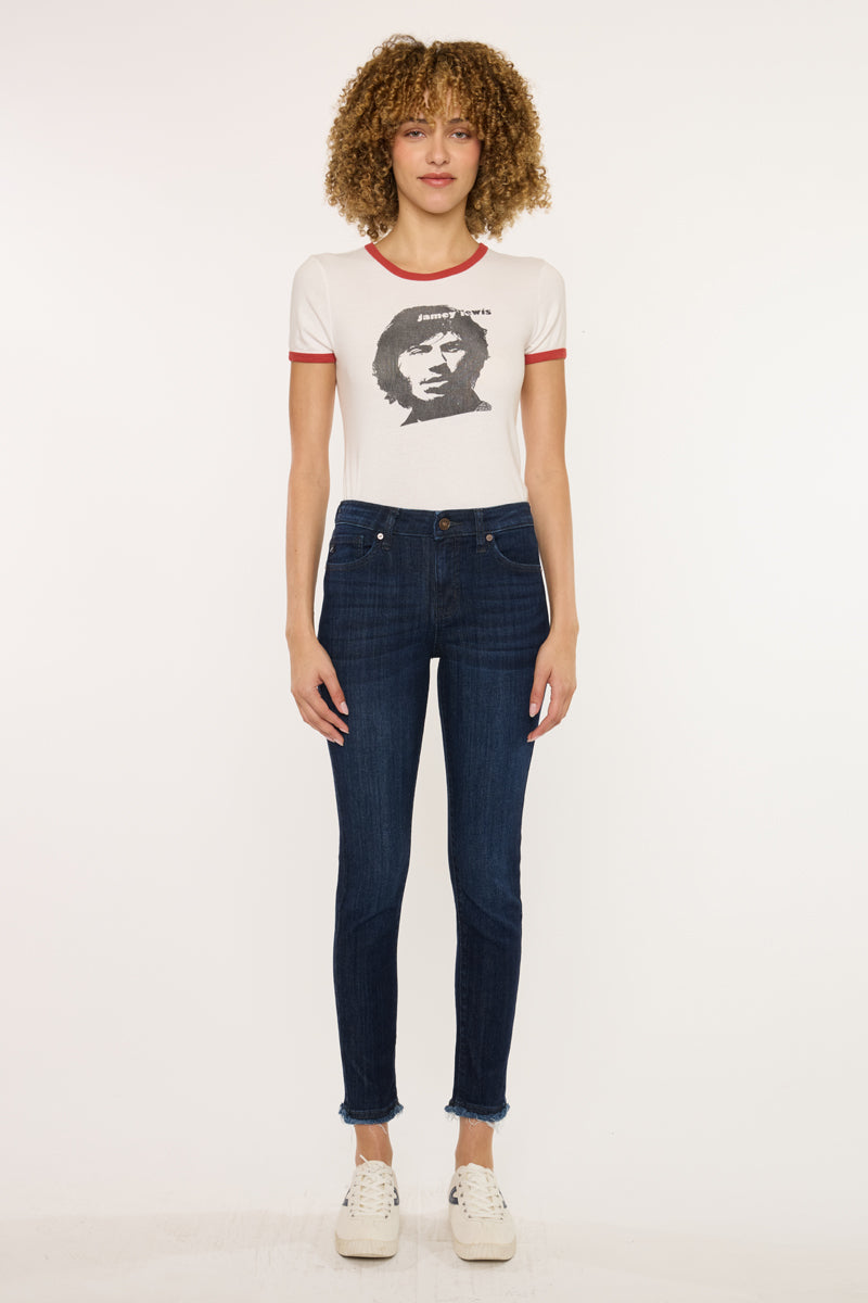 Women's Mid Rise Ankle Skinny Jeans - view 12