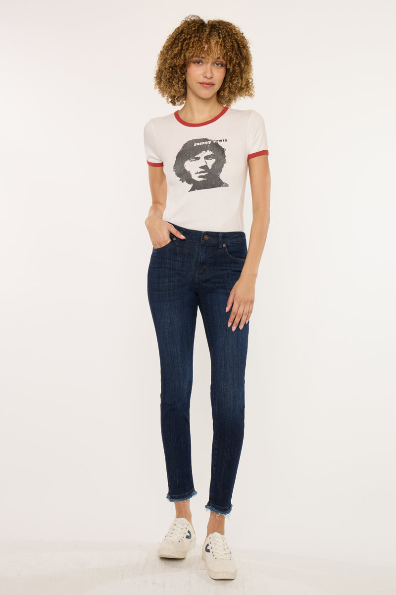 Women's Mid Rise Ankle Skinny Jeans - view 7