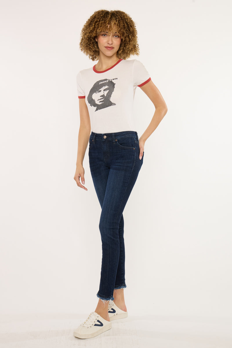 Women's Mid Rise Ankle Skinny Jeans - view 11