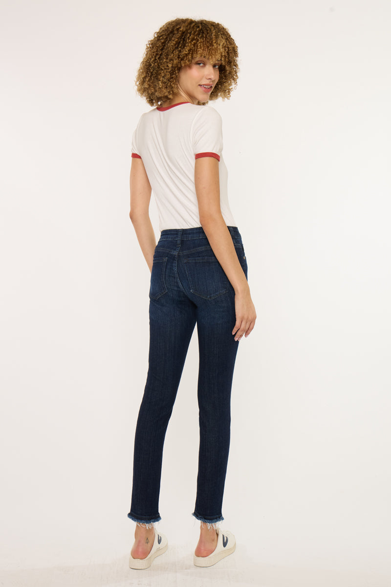 Women's Mid Rise Ankle Skinny Jeans - view 8