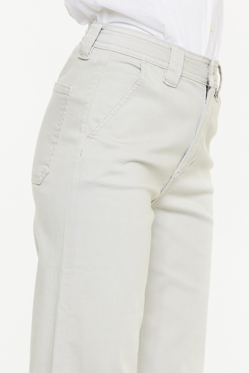 Women's High Rise Holly Flare Jeans - Pearl Grey - view 6
