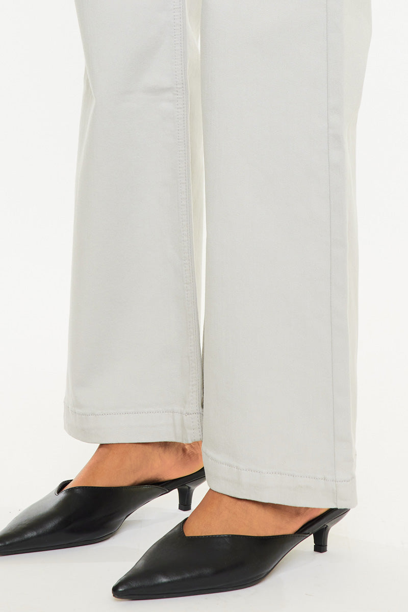 Women's High Rise Holly Flare Jeans - Pearl Grey - view 8