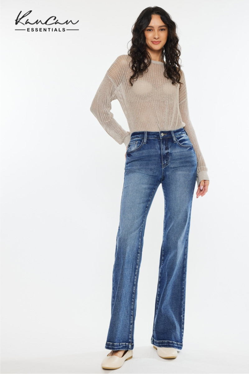Women's High Rise Wide Flare Jeans - view 14