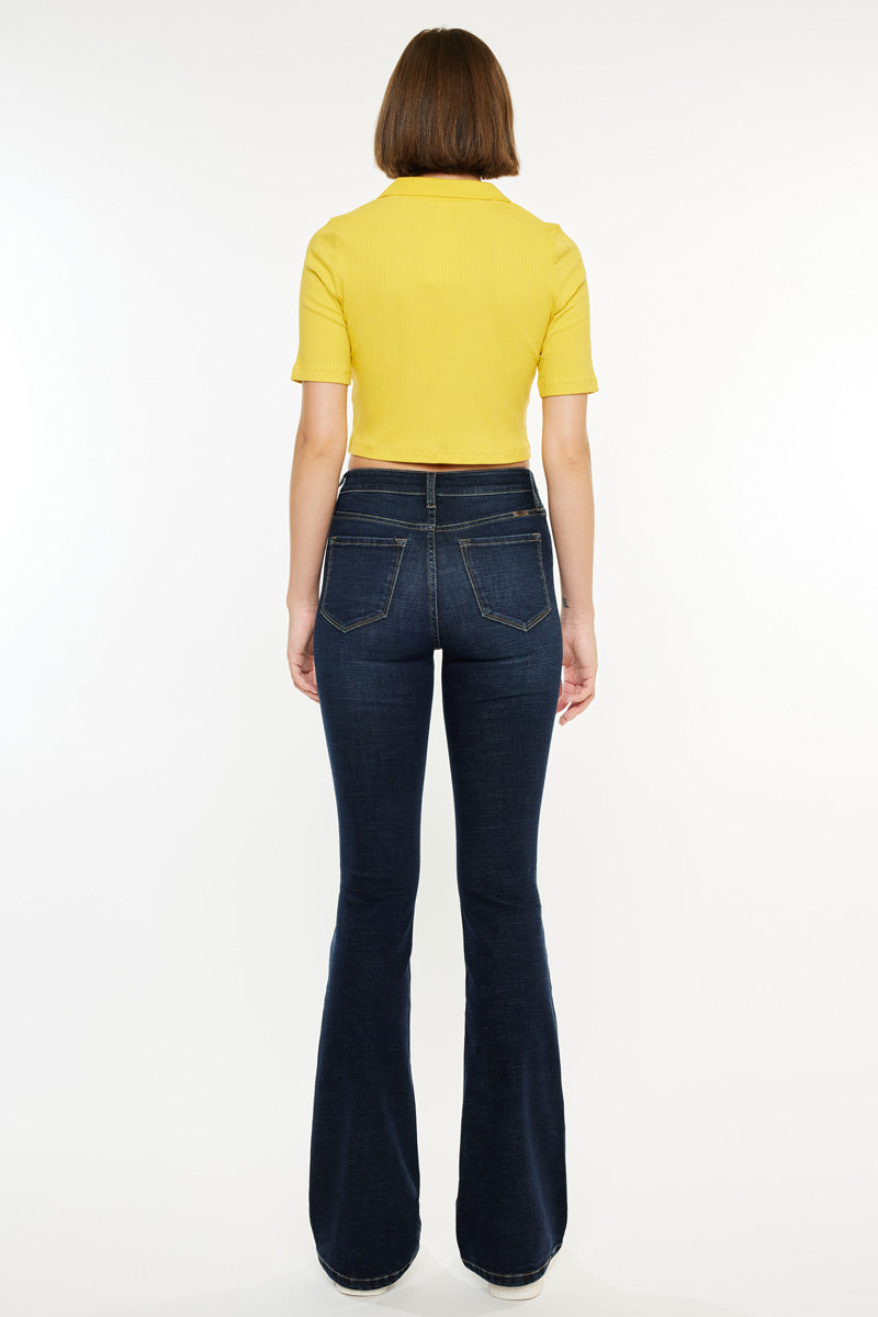 Women's High Rise Bootcut Jeans - Dark Wash - Dark Wash - view 2