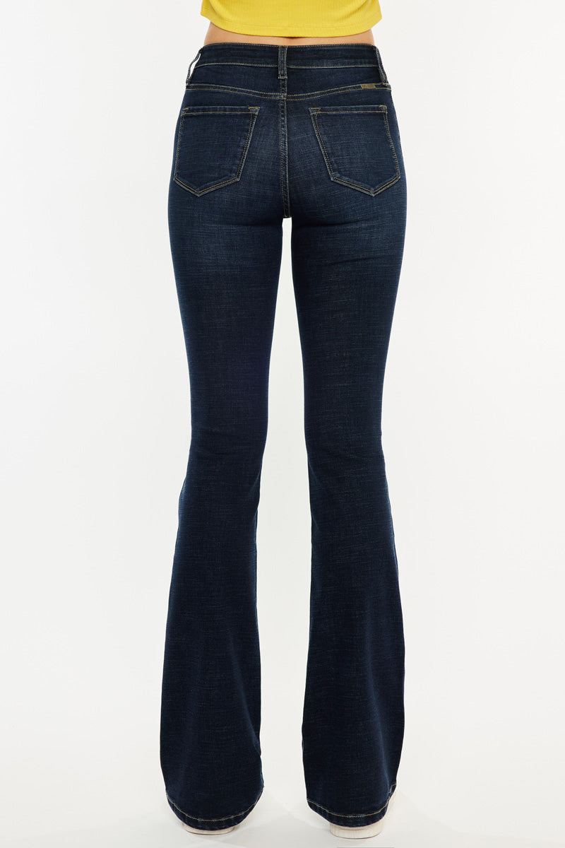 Women's High Rise Bootcut Jeans - Dark Wash - Dark Wash - view 7