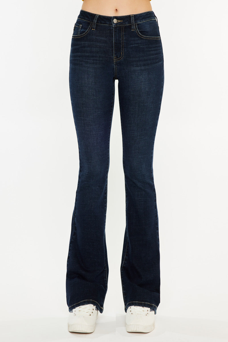 Women's High Rise Bootcut Jeans - Dark Wash - Dark Wash - view 6