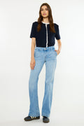 Women's Low Rise Bootcut Jeans - Medium Light