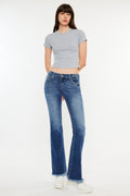 Women's Low Rise Baby Bootcut Jeans - Medium Wash - view 3