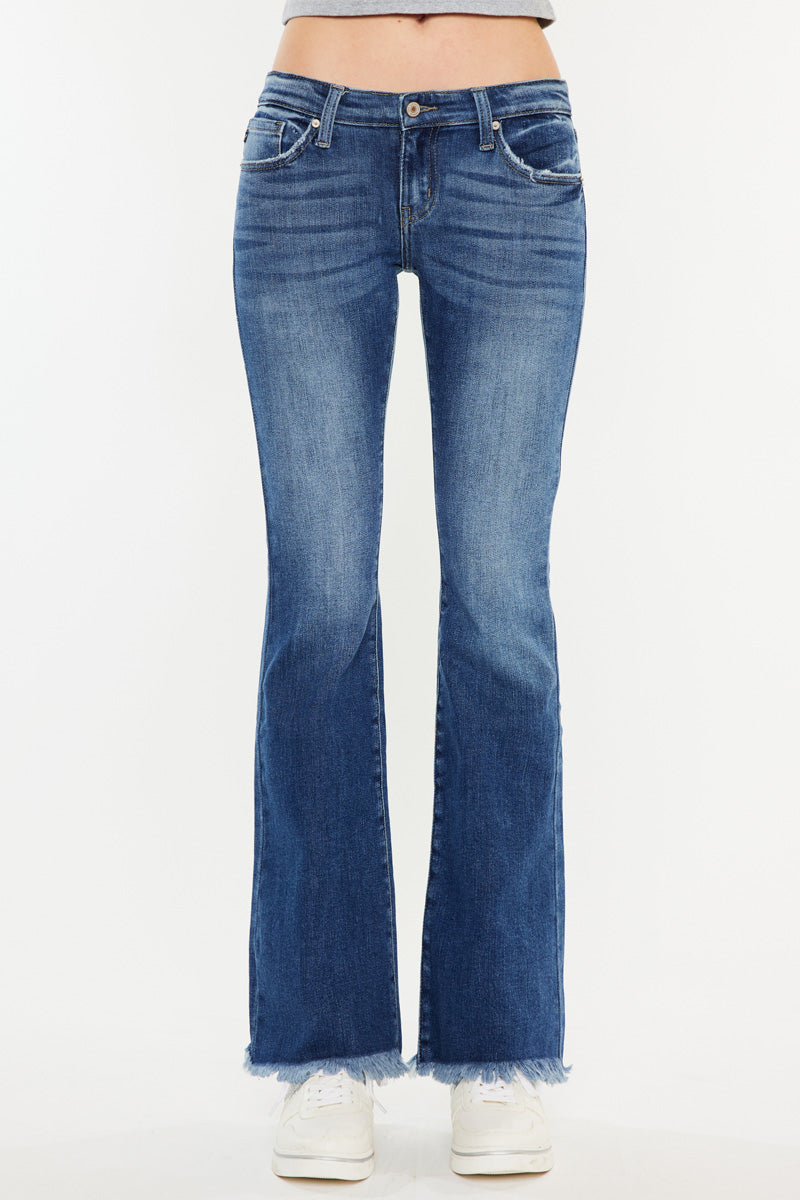 Women's Low Rise Baby Bootcut Jeans - Medium Wash - view 7