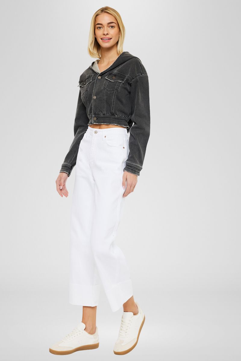 Women's 90s Crop Wide Leg Jeans - view 11