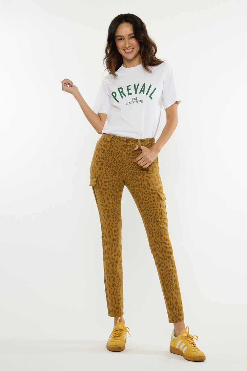 Women's High Rise Super Skinny Jeans - Brown