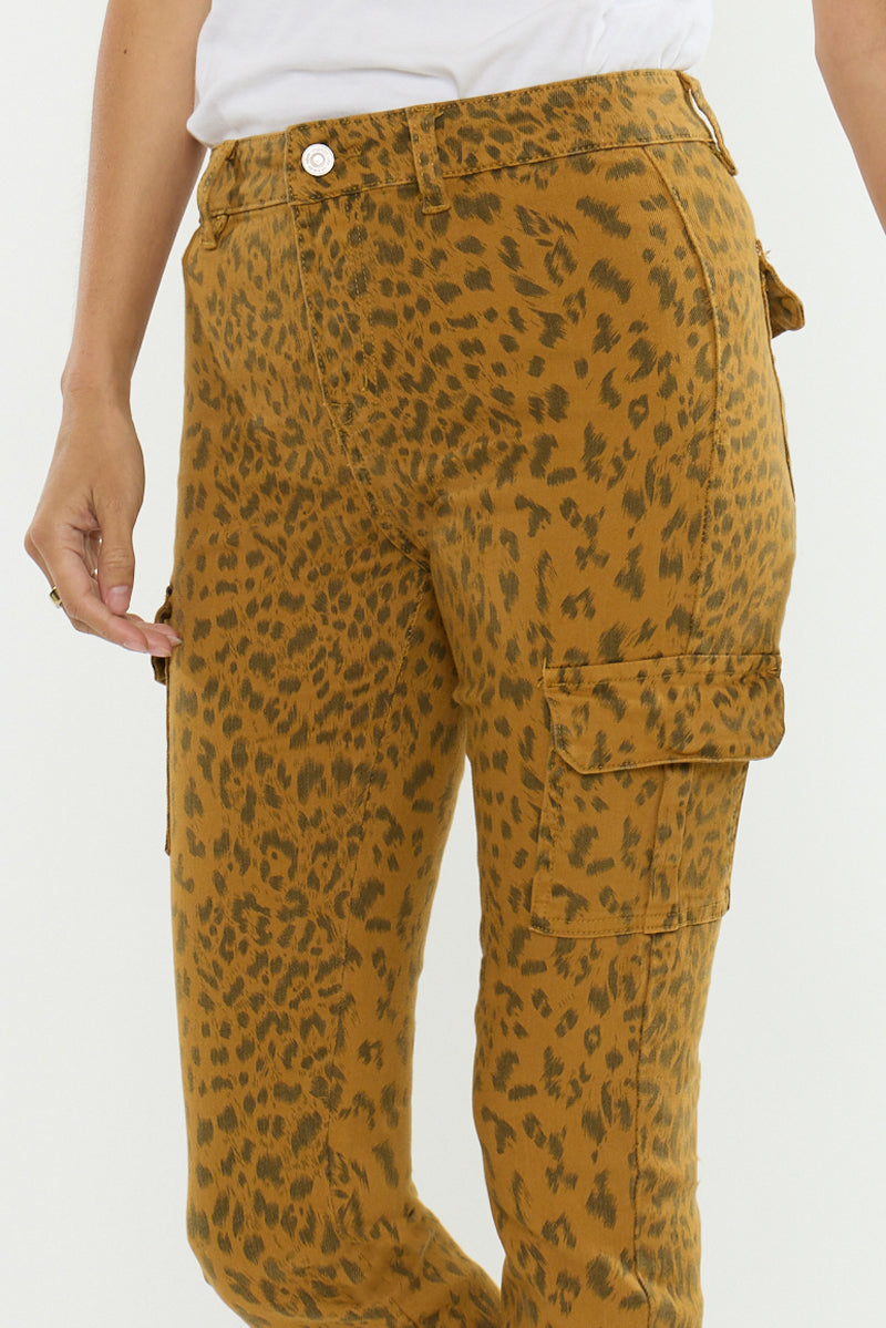 Women's High Rise Super Skinny Jeans - Brown - view 6