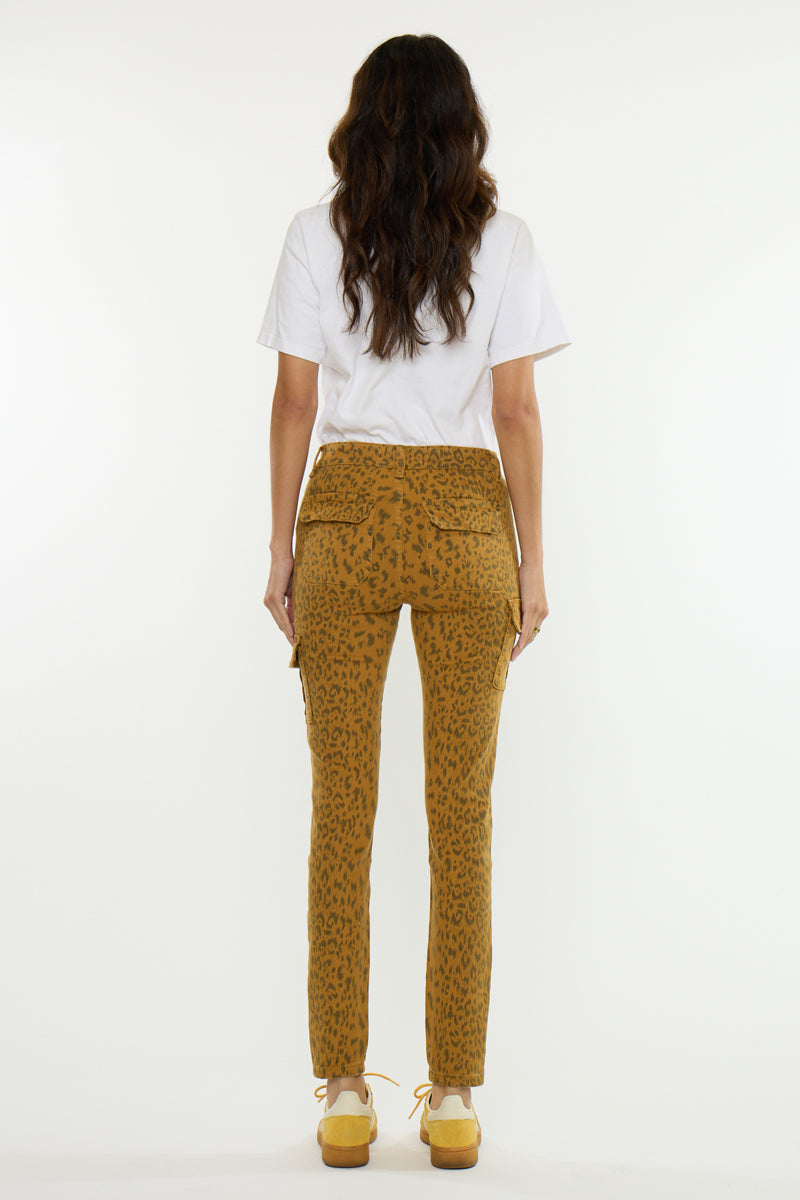 Women's High Rise Super Skinny Jeans - Brown - view 5
