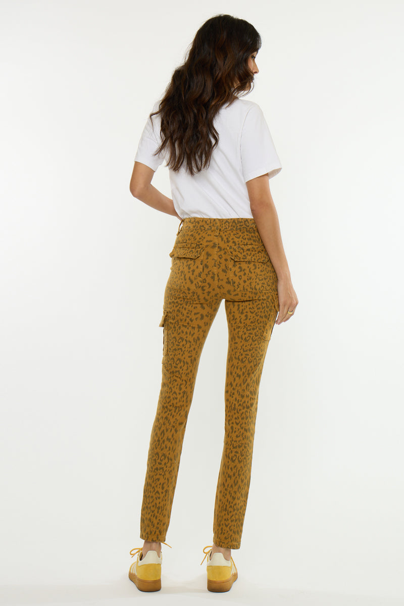 Women's High Rise Super Skinny Jeans - Brown - view 2