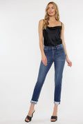 Women's Mid Rise Slim Straight Jeans - view 10