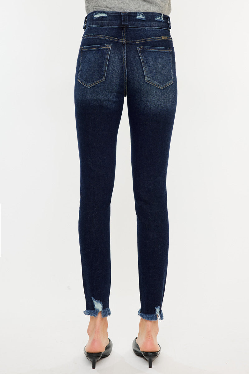 Women's High Rise Ankle Skinny Jeans - view 7
