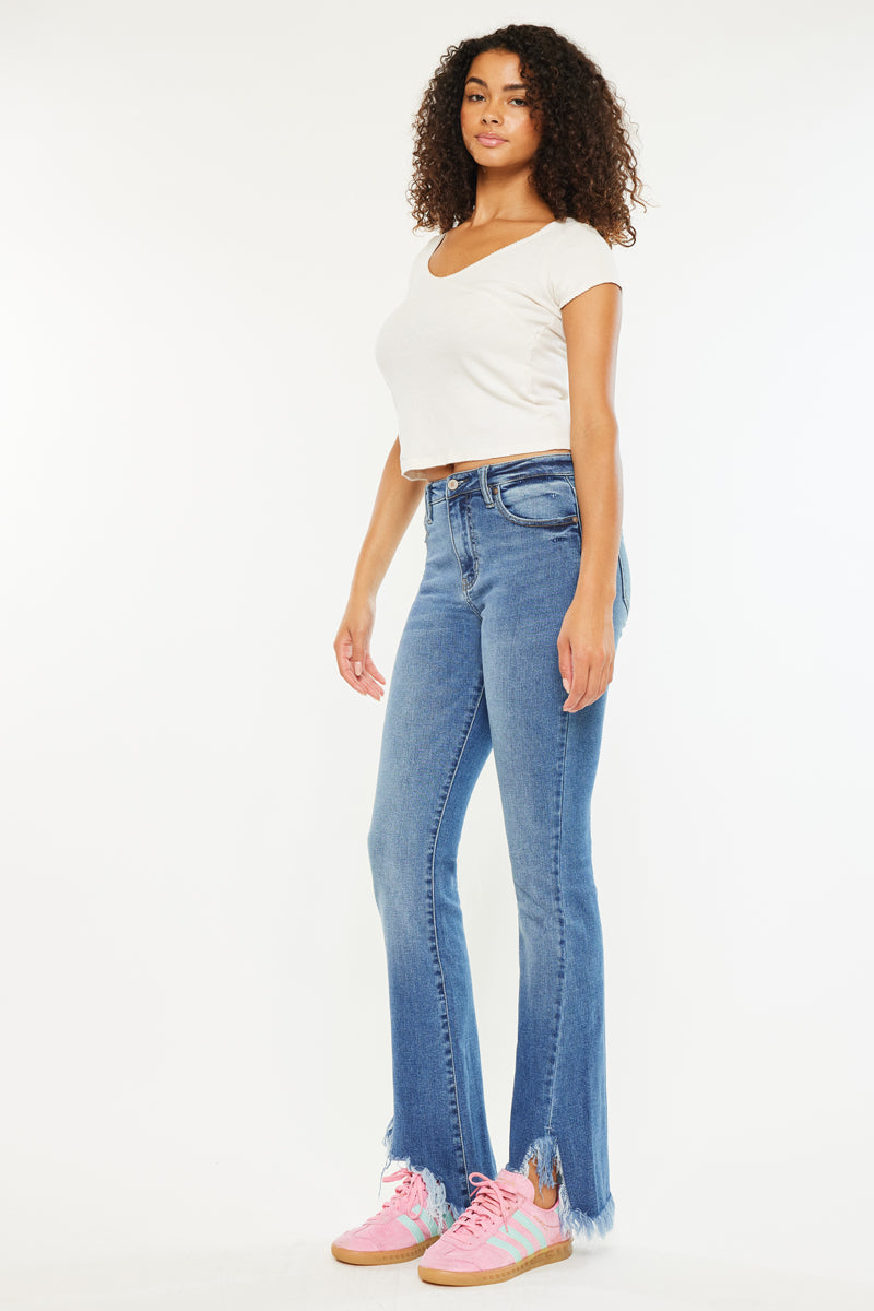 Women's High Rise Bootcut Jeans - Medium Wash - view 6