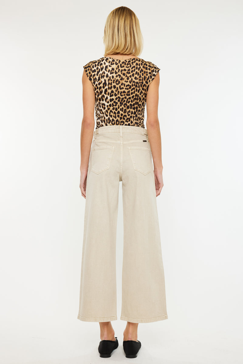 Women's Ultra High Rise Crop Wide Leg Jeans - view 13