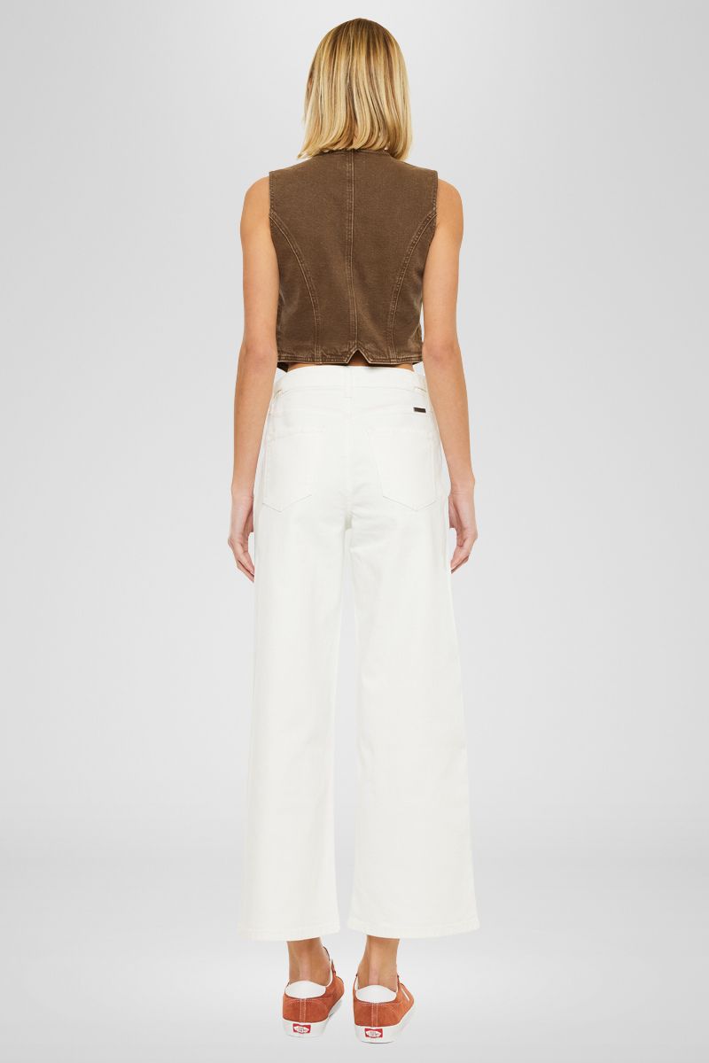 Women's Ultra High Rise Crop Wide Leg Jeans - view 6