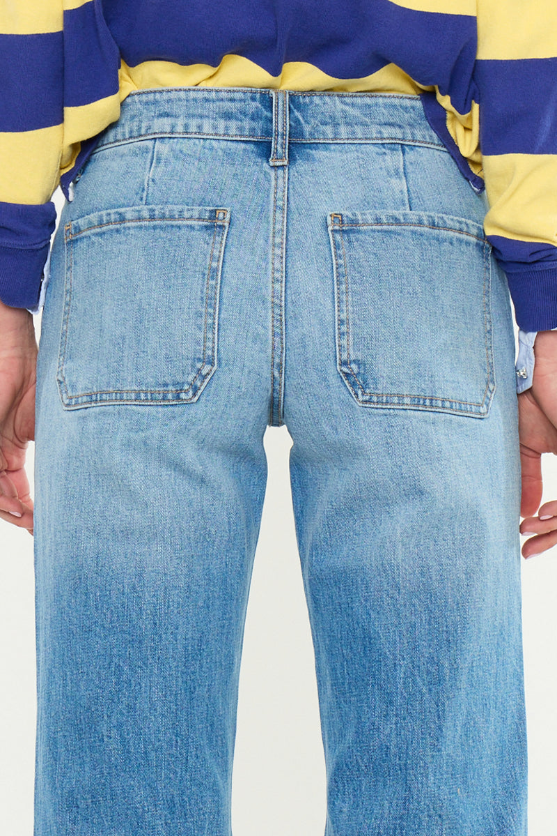 Women's Mid Rise Flare Jeans - Medium Wash - view 9