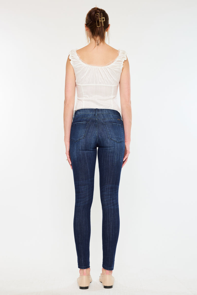 Women's Mid Rise Super Skinny Jeans - view 13
