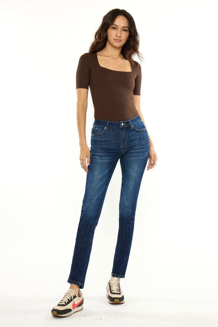 Women's Mid Rise Super Skinny Jeans