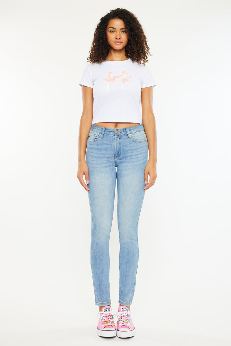 Women's Mid Rise Super Skinny Jeans - view 18
