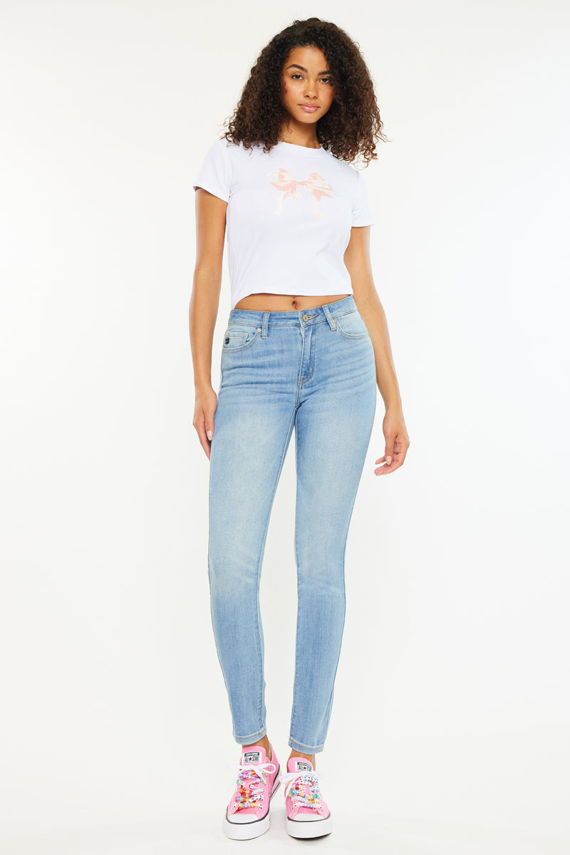 Women's Mid Rise Super Skinny Jeans - view 17
