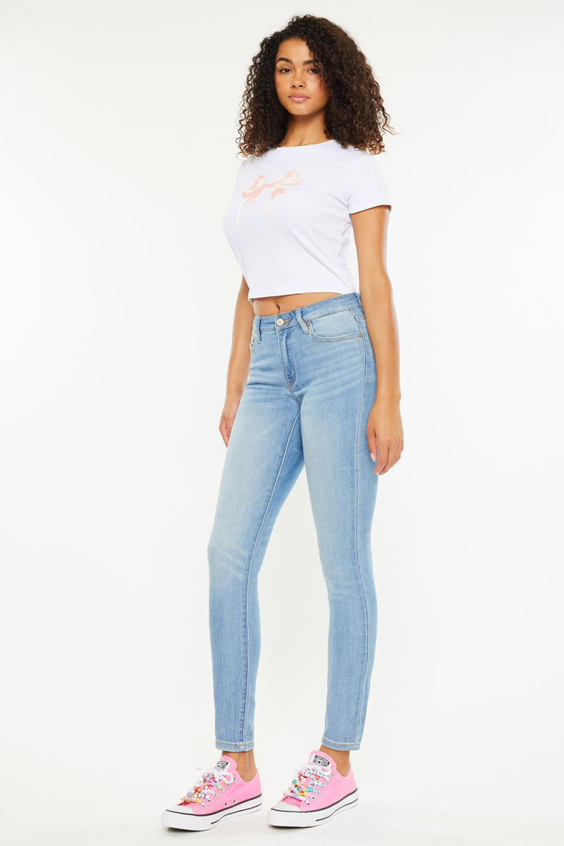 Women's Mid Rise Super Skinny Jeans - view 19