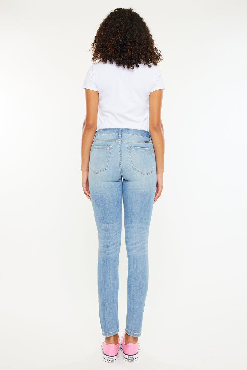 Women's Mid Rise Super Skinny Jeans - view 15
