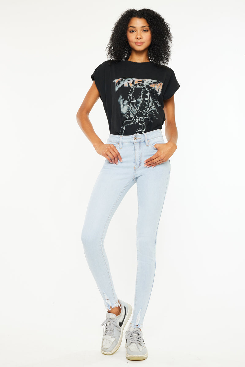 Women's High Rise Super Skinny Jeans - view 4