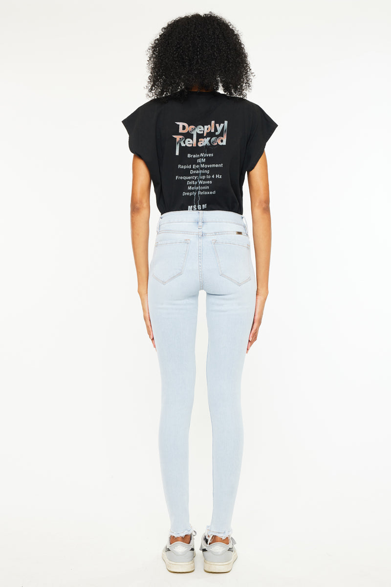 Women's High Rise Super Skinny Jeans - view 2