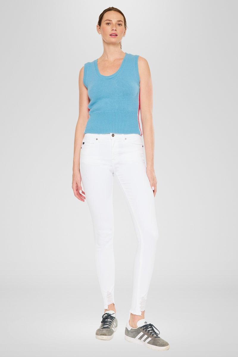 Women's High Rise Super Skinny Jeans - White - White