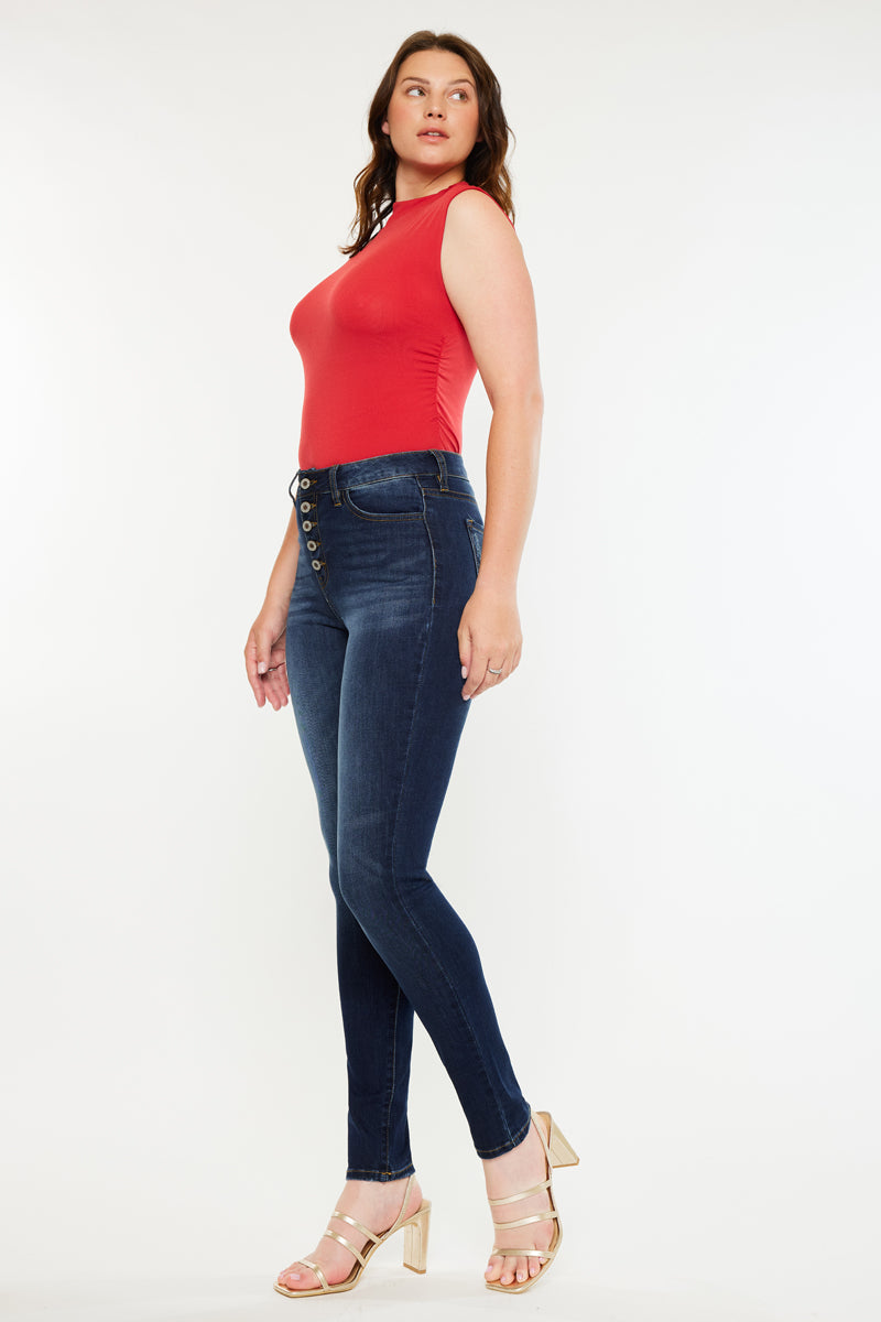 Women's High Rise Super Skinny - Curvy Jeans - view 5