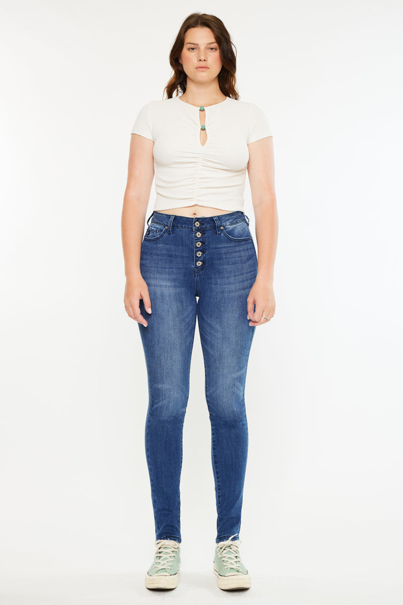 Women's High Rise Super Skinny - Curvy Jeans - view 14