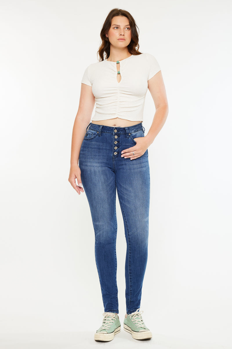 Women's High Rise Super Skinny - Curvy Jeans - view 10