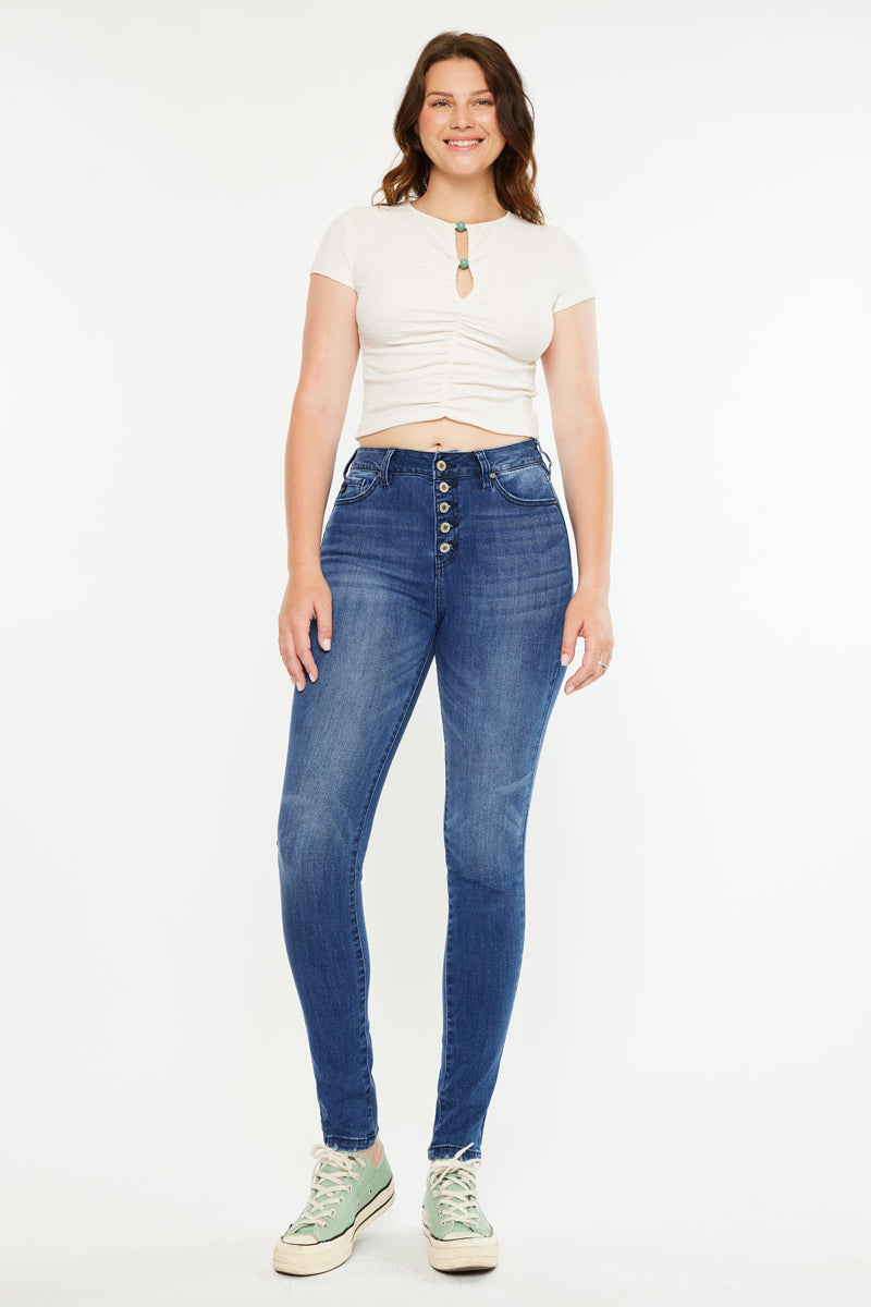 Women's High Rise Super Skinny - Curvy Jeans - view 11