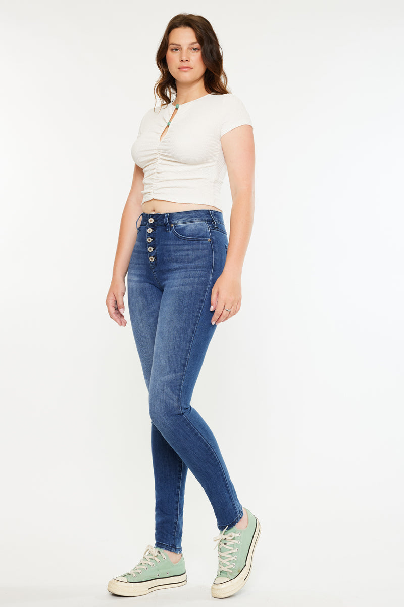Women's High Rise Super Skinny - Curvy Jeans - view 13